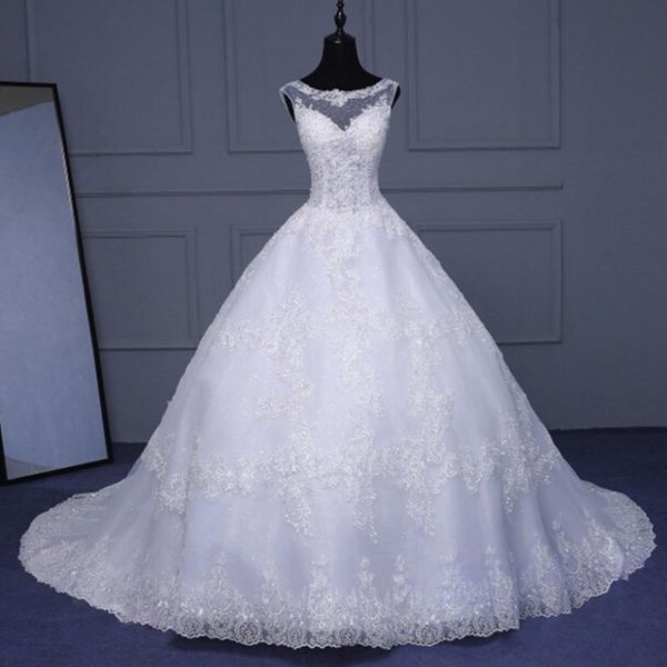 other wedding dresses vestidos de novia vintage listing beading sequins all over appliques princess ball gown dress plus size mariage, White
other wedding dresses vestidos de novia vintage listing beading sequins all over appliques princess ball gown dress plus size mariage, White