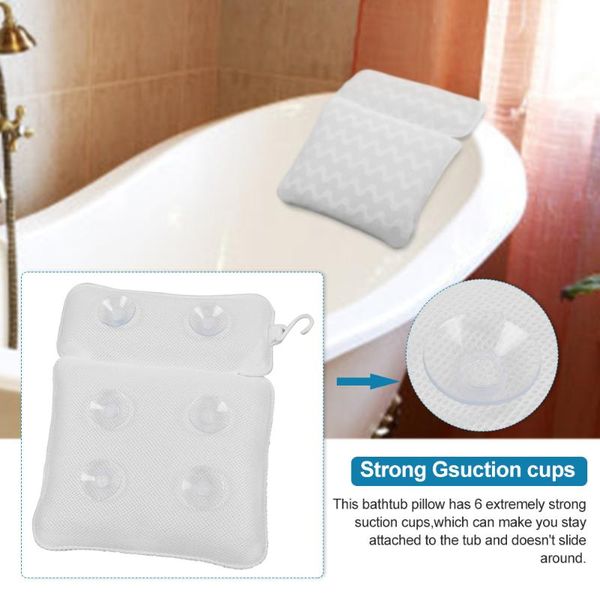other bath & toilet supplies universal luxury spa washable neck back support ergonomic bathtub pillow home relaxing with suction cups comfor
other bath & toilet supplies universal luxury spa washable neck back support ergonomic bathtub pillow home relaxing with suction cups comfor