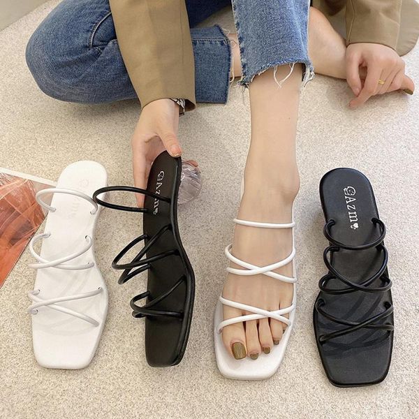 summer fashion women white round 5cm high heels slippers clear crystal mules open toe low slides ladies party shoes, Black
summer fashion women white round 5cm high heels slippers clear crystal mules open toe low slides ladies party shoes, Black