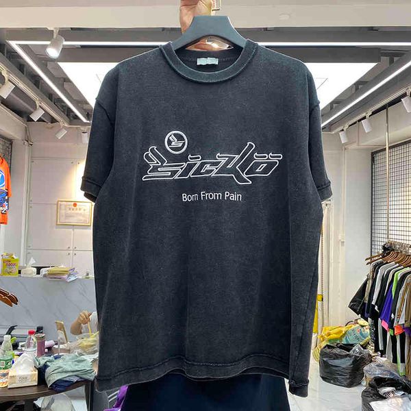 men's t-shirts bordada sicko male shir woman beer nice qualiy washed heavy issue ops, White;black
men's t-shirts bordada sicko male shir woman beer nice qualiy washed heavy issue ops, White;black