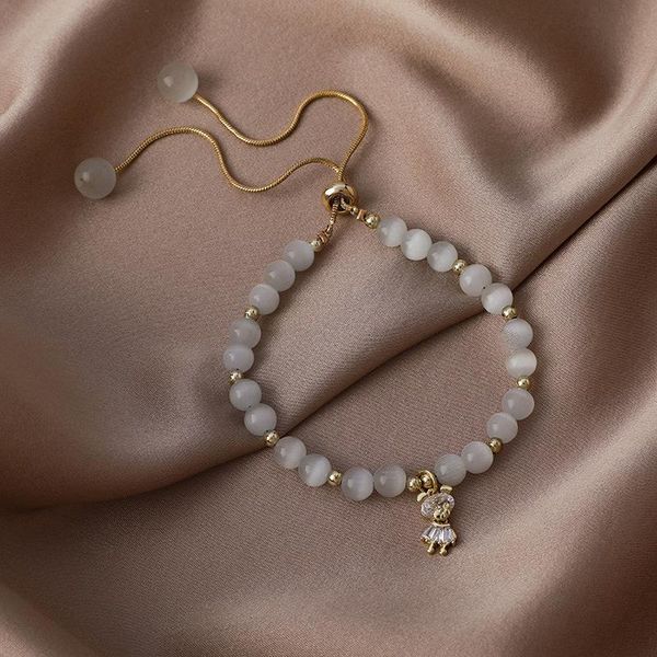 charm bracelets luxury fashion opal gold metal crown bear beaded bracelet for women girls statement rhinestone adjustable jewelry, Golden;silver
charm bracelets luxury fashion opal gold metal crown bear beaded bracelet for women girls statement rhinestone adjustable jewelry, Golden;silver