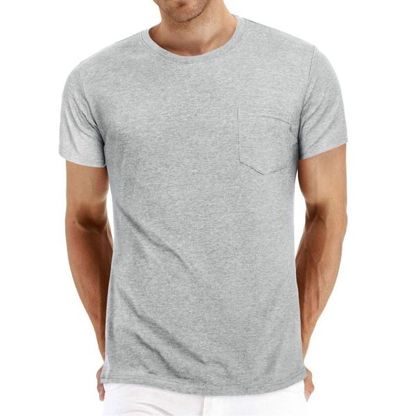 men's t-shirts fashion summer cotton comfortable solid colors breathable fitness t-shirt short sleeve pocket round neck plus size#g3, White;black
men's t-shirts fashion summer cotton comfortable solid colors breathable fitness t-shirt short sleeve pocket round neck plus size#g3, White;black