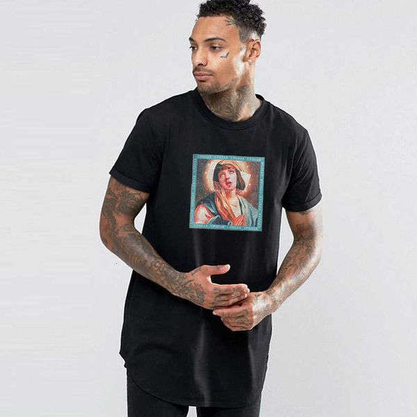 men's t-shirts t shirts virgin mary tshirt men funny printed short sleeve tshirts summer hip hop casual tees streetwear woun, White;black
men's t-shirts t shirts virgin mary tshirt men funny printed short sleeve tshirts summer hip hop casual tees streetwear woun, White;black
