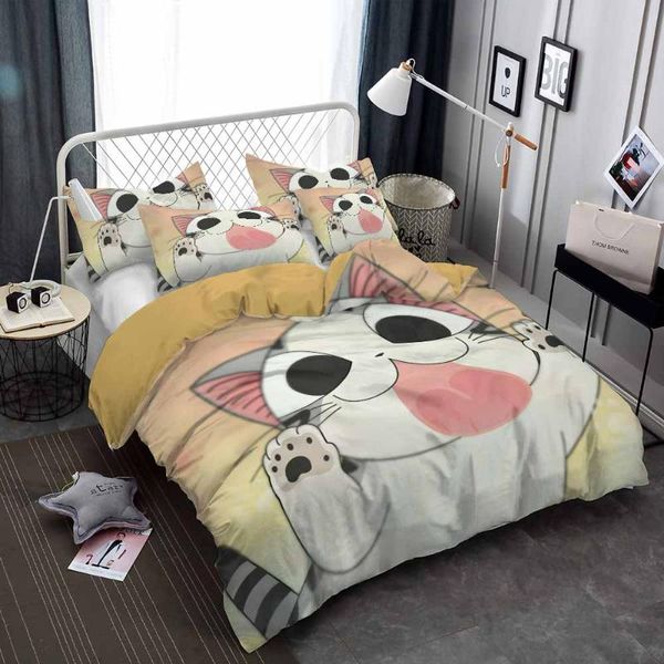 bedding set 3d sweet cat printed children cartoon duvet cover with pillowcases king size bedclothes for teens sets
bedding set 3d sweet cat printed children cartoon duvet cover with pillowcases king size bedclothes for teens sets