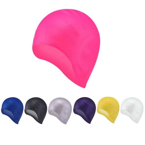 women men children kids swim pool water sport waterproof silicone diving swimming cap long hair protection ear cup caps hat
women men children kids swim pool water sport waterproof silicone diving swimming cap long hair protection ear cup caps hat