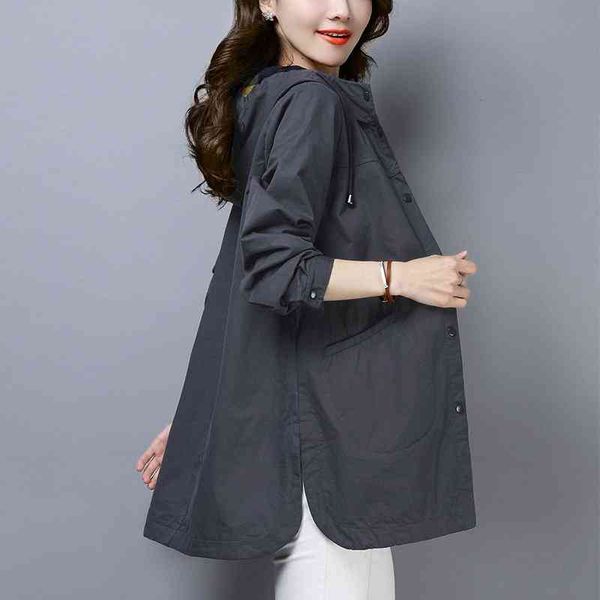 women's trench coats fashion 2021 autumn female plus size loose solid color hooded casual cotton windbreaker v5xe#, Tan;black
women's trench coats fashion 2021 autumn female plus size loose solid color hooded casual cotton windbreaker v5xe#, Tan;black