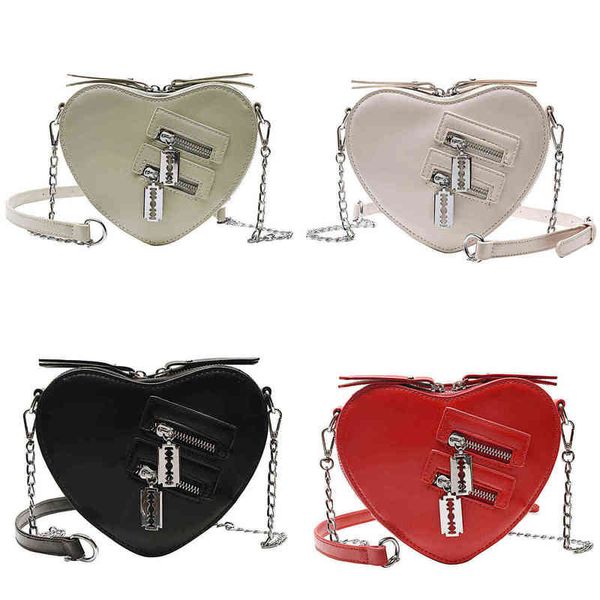 nxy handbag gothic heart blade zipper chain crossbody bags for women girl casual shoulder purses and techwear summer wallet goth 0214
nxy handbag gothic heart blade zipper chain crossbody bags for women girl casual shoulder purses and techwear summer wallet goth 0214
