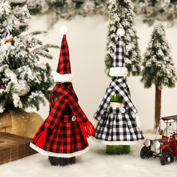 christmas decorations plaid skirt set wine beer bottle bar table atmosphere layout home decoration creative red sleeve
christmas decorations plaid skirt set wine beer bottle bar table atmosphere layout home decoration creative red sleeve