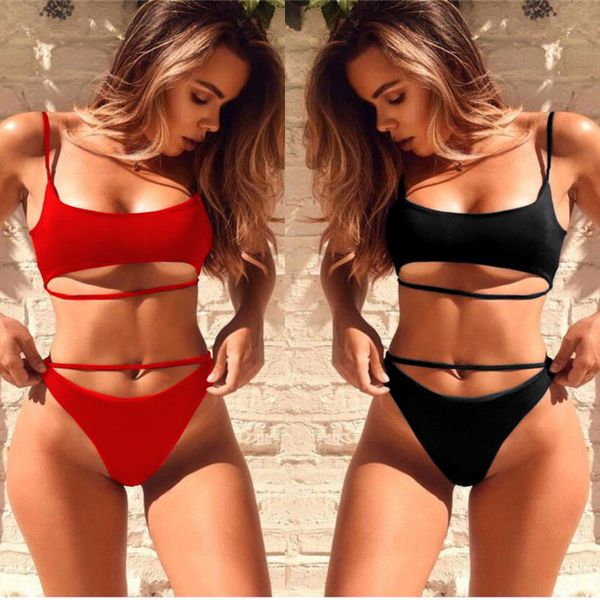 bikini set women solid bandage bikinis hollow swimwear summer high cut swimsuit tube bathing suit female beachwearby
bikini set women solid bandage bikinis hollow swimwear summer high cut swimsuit tube bathing suit female beachwearby