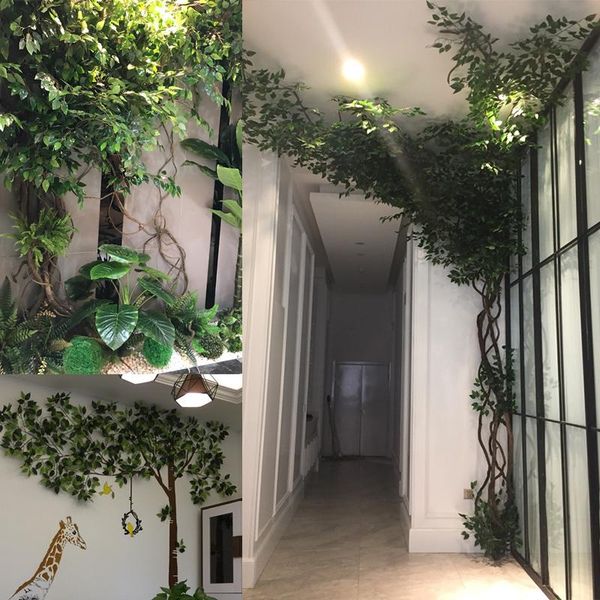 12pcs/lot green artificial leaves plastic banyan trees branches diy for home shop garden party decor silk leaf wall decorative flowers & wre
12pcs/lot green artificial leaves plastic banyan trees branches diy for home shop garden party decor silk leaf wall decorative flowers & wre