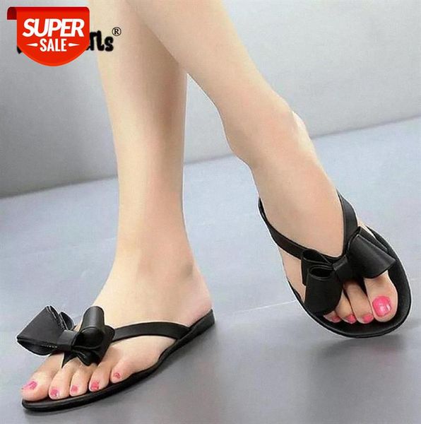 DIJIGIRLS Summer new toe bow flat with cool slippers women's beach shoes women flip flops Jelly shoes #lI1Z, Black
DIJIGIRLS Summer new toe bow flat with cool slippers women's beach shoes women flip flops Jelly shoes #lI1Z, Black