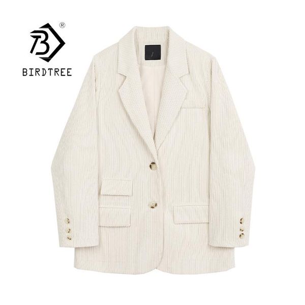 women's suits & blazers 2021 autumn women oversize notched corduroy blazer pockets full sleeve fall casual jacket outwear office lady s, White;black
women's suits & blazers 2021 autumn women oversize notched corduroy blazer pockets full sleeve fall casual jacket outwear office lady s, White;black