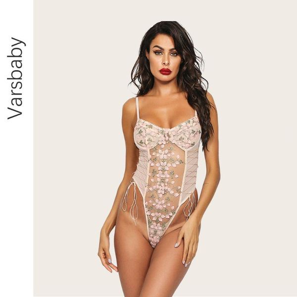 varsbaby see through tight fitting corset embroidered mesh lace sling stitching temptation women's shapers, Black;white
varsbaby see through tight fitting corset embroidered mesh lace sling stitching temptation women's shapers, Black;white