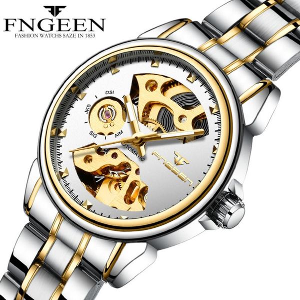 fashion women watch female wristwatch tourbillon automatic machanical watches waterproof luminous hands clock wristwatches, Slivery;brown
fashion women watch female wristwatch tourbillon automatic machanical watches waterproof luminous hands clock wristwatches, Slivery;brown