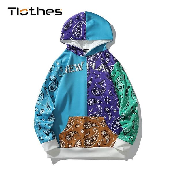 men's hoodies & sweatshirts fashion paisley print hooded mens streetwear casual pullover loose patchwork sweatshirt men clothes oversiz, Black
men's hoodies & sweatshirts fashion paisley print hooded mens streetwear casual pullover loose patchwork sweatshirt men clothes oversiz, Black