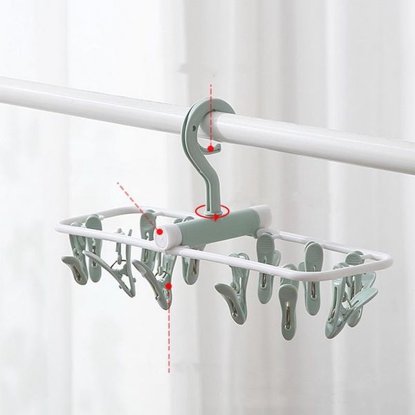 hangers & racks multi functional folding dryering plastic clothes underwear balcony towels travel household clips socks 
hangers & racks multi functional folding dryering plastic clothes underwear balcony towels travel household clips socks