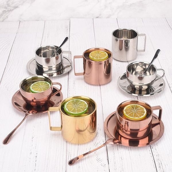 mugs drinkware coffee cups trays tea mug for beautiful original breakfast three-piece stainless steel
mugs drinkware coffee cups trays tea mug for beautiful original breakfast three-piece stainless steel