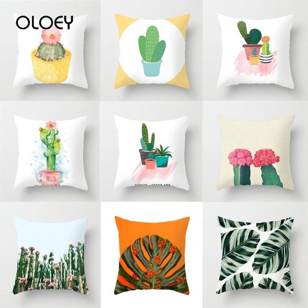 cushion/decorative pillow tropical plant cushion cover cactus green and white printed for decorative home chair unique ..
cushion/decorative pillow tropical plant cushion cover cactus green and white printed for decorative home chair unique ..