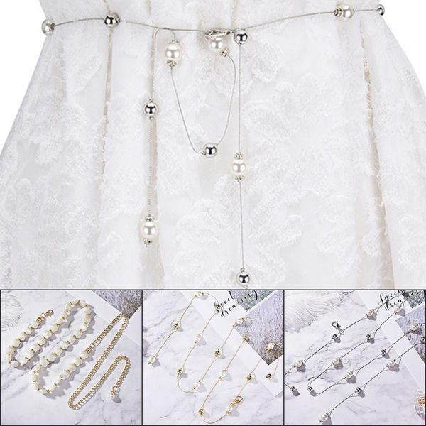 belts elegant women metal pearl pendant shell dress waist belt elastic buckle chain female girls crystal straps, Black;brown
belts elegant women metal pearl pendant shell dress waist belt elastic buckle chain female girls crystal straps, Black;brown