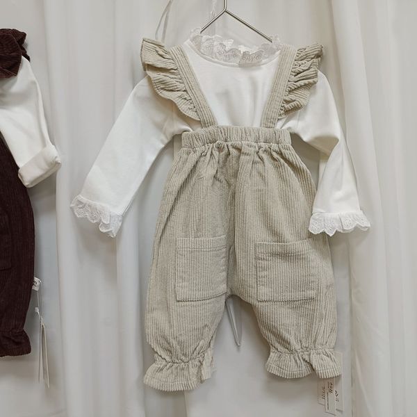 new infant kids baby boys overalls corduroy girls fly sleeve overalls ruffle jumpsuit solid children casual strap pants, Blue
new infant kids baby boys overalls corduroy girls fly sleeve overalls ruffle jumpsuit solid children casual strap pants, Blue