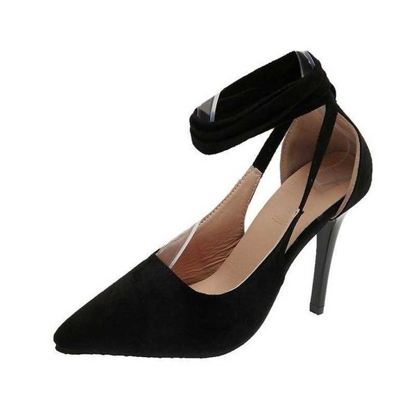 summer pointed stiletto women's hollow sandals comfortable ladies straps temperament fashionable high heels ladies 210611, Black
summer pointed stiletto women's hollow sandals comfortable ladies straps temperament fashionable high heels ladies 210611, Black