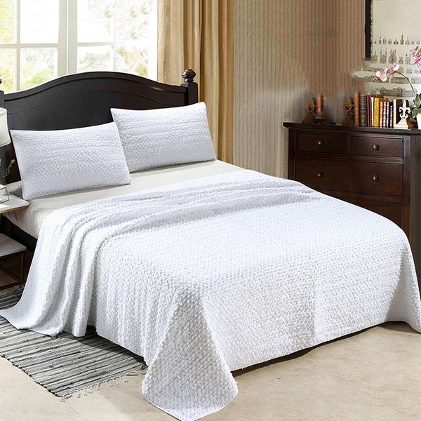 comforters & sets quality cotton bedspreads quilt set 3pcs white solid color quilts bed cover pillowcase king queen size summer blanket cove
comforters & sets quality cotton bedspreads quilt set 3pcs white solid color quilts bed cover pillowcase king queen size summer blanket cove