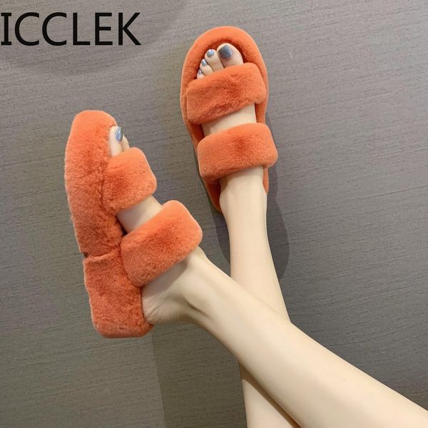winter women house slippers faux fur fashion warm shoes woman slip on flats female slides cozy home furry slippers 210428, Black
winter women house slippers faux fur fashion warm shoes woman slip on flats female slides cozy home furry slippers 210428, Black
