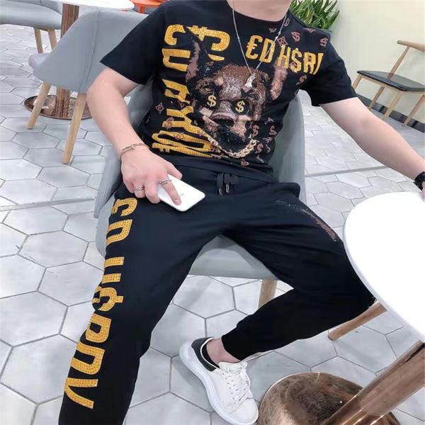 men's tracksuits masculine fashion -drilling men's fashions fine male leisure design of 2-piece f8ho, Gray
men's tracksuits masculine fashion -drilling men's fashions fine male leisure design of 2-piece f8ho, Gray