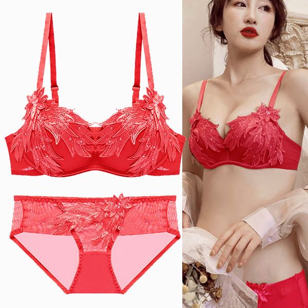 59% off factory outlet store 127# life underwear women's small breasts gathered v-shaped rimless bra suit lace summer, Red;black
59% off factory outlet store 127# life underwear women's small breasts gathered v-shaped rimless bra suit lace summer, Red;black