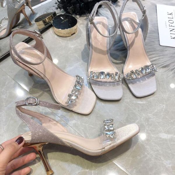 sandals luxury rhinestone beads transparent women sequined cloth high heels gold party shoes crystal gladiator sandalias, Black
sandals luxury rhinestone beads transparent women sequined cloth high heels gold party shoes crystal gladiator sandalias, Black