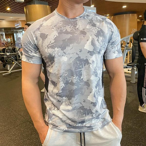 running jerseys mens sports t shirts gym fitness training compression camouflage t-shirt male crossfit bodybuilding tee clothing, Black;blue
running jerseys mens sports t shirts gym fitness training compression camouflage t-shirt male crossfit bodybuilding tee clothing, Black;blue