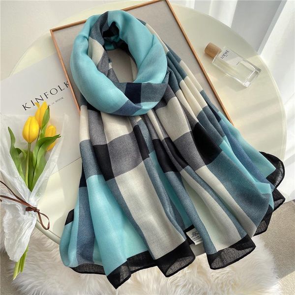 scarves 2021 brand autumn winter women beach quality shawl cotton scarf lady fashion bandana pashmina wrap hijab muffler, Blue;gray
scarves 2021 brand autumn winter women beach quality shawl cotton scarf lady fashion bandana pashmina wrap hijab muffler, Blue;gray