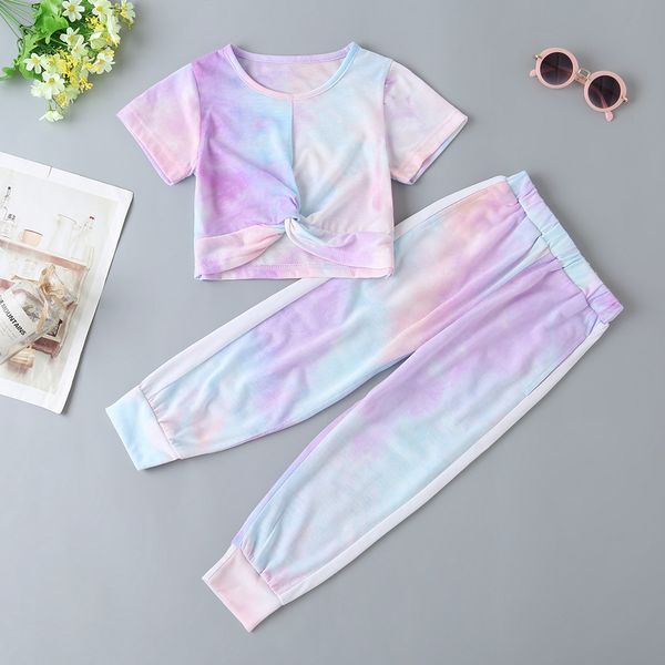 2-6 years kids clothes girls tie dye short sleeve pants two pieces outfit fashion style childrens set 2021 spring new arrival, White
2-6 years kids clothes girls tie dye short sleeve pants two pieces outfit fashion style childrens set 2021 spring new arrival, White