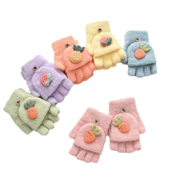 children fingerless gloves fashion knit girls accessories winter cute cartoon fruit half flip boys baby 4-8 years b9067, White
children fingerless gloves fashion knit girls accessories winter cute cartoon fruit half flip boys baby 4-8 years b9067, White