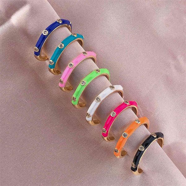 10pcs minimalist geometric round multiclolor enamel rings female cz crystal finger stacking ring jewelry gifts 2021, Silver
10pcs minimalist geometric round multiclolor enamel rings female cz crystal finger stacking ring jewelry gifts 2021, Silver
