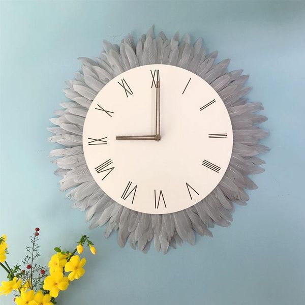 simple creative fashion wall clock nordic design feather equitation bedroom modern reloj da pared home decor sx50sx clocks
simple creative fashion wall clock nordic design feather equitation bedroom modern reloj da pared home decor sx50sx clocks