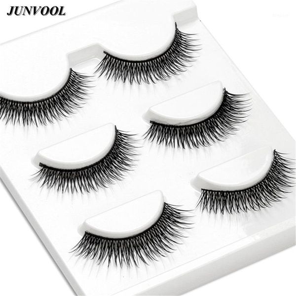 makeup thick false eyelashes set 3 pairs fashion women natural handmade long sparse cross eye lashes extension
makeup thick false eyelashes set 3 pairs fashion women natural handmade long sparse cross eye lashes extension