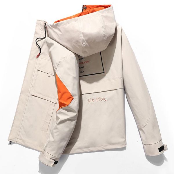cargo hooded jacket men casual autumn winter clothes multi-pocket slim solid coats men's clothing outerwear loose oversize jackets, Black;brown
cargo hooded jacket men casual autumn winter clothes multi-pocket slim solid coats men's clothing outerwear loose oversize jackets, Black;brown