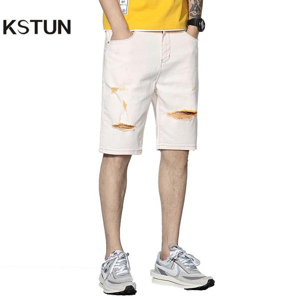 men's jeans shorts ripped for men denim stretch white slim fit pants trousers frayed torn holes pantalon homme, Blue
men's jeans shorts ripped for men denim stretch white slim fit pants trousers frayed torn holes pantalon homme, Blue