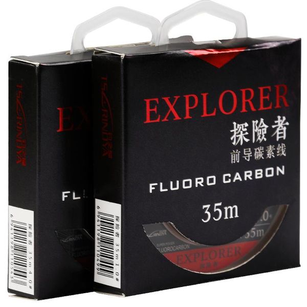 braid line tsurinoya fishing 100% fluorocarbon explorer 35m leader main high strength sinking carp wire
braid line tsurinoya fishing 100% fluorocarbon explorer 35m leader main high strength sinking carp wire