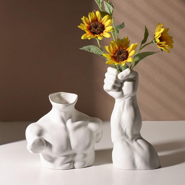 vases nordic ceramic body art vase silver plating upper flower pot sculpture decor living room bedroom home ornaments
vases nordic ceramic body art vase silver plating upper flower pot sculpture decor living room bedroom home ornaments