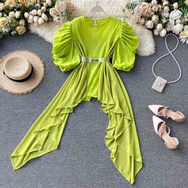 blouses women sleeve shirt female long irregular ruffled stitching harajuku shirts holiday seaside beach blouse blusas, White
blouses women sleeve shirt female long irregular ruffled stitching harajuku shirts holiday seaside beach blouse blusas, White