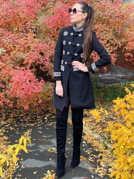 runway vintage navy embroidery women black luxury fall winter stand collar windbreaker jacket long coat women's trench coats, Tan;black
runway vintage navy embroidery women black luxury fall winter stand collar windbreaker jacket long coat women's trench coats, Tan;black