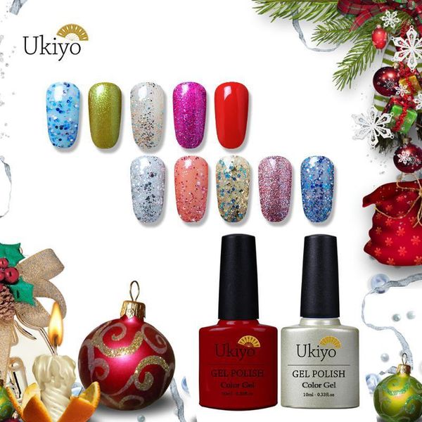 ukiyo 10ml christmas sreies uv gel polish shimmer glitter hybrid varnish semi permanent nail art enamel lacquer1, Red;pink
ukiyo 10ml christmas sreies uv gel polish shimmer glitter hybrid varnish semi permanent nail art enamel lacquer1, Red;pink