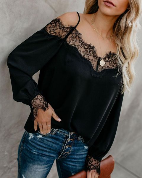 lace woman shirt summer spring blouse harajuku women shirts women's blouses &, White
lace woman shirt summer spring blouse harajuku women shirts women's blouses &, White