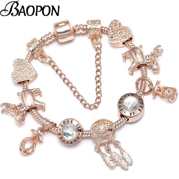 christmas elk beads charm bracelets fit original diy brand bangles for women gift jewelry pulsera, Golden;silver
christmas elk beads charm bracelets fit original diy brand bangles for women gift jewelry pulsera, Golden;silver