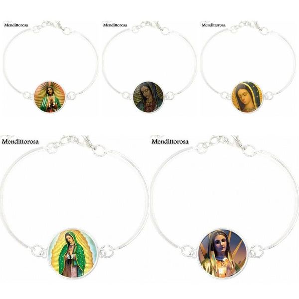 charm bracelets for women party fashion jewelry with glass cabochon bracelet bangle our lady of guadalupe, Golden;silver
charm bracelets for women party fashion jewelry with glass cabochon bracelet bangle our lady of guadalupe, Golden;silver
