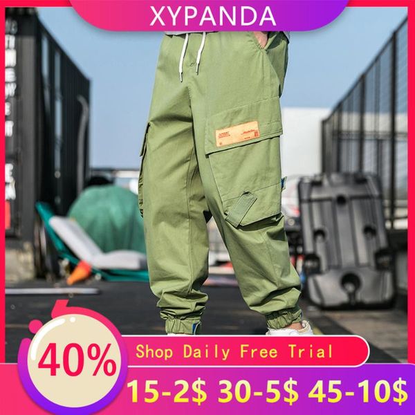men's pants xypanda tide brand cargo loose large size sports nine points casual street trend hip-hop functional overalls, Black
men's pants xypanda tide brand cargo loose large size sports nine points casual street trend hip-hop functional overalls, Black
