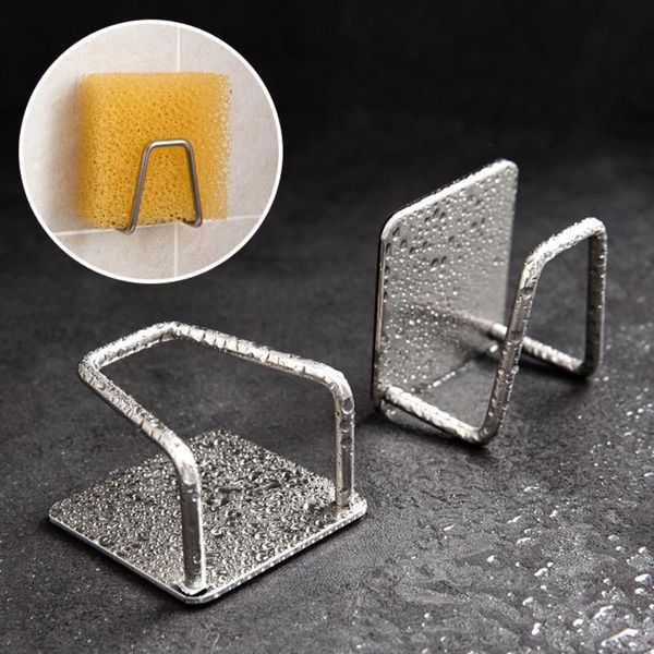 hooks & rails stainless steel washing sponges holder hook self adhesive sink drain drying rack kitchen accessories organizer
hooks & rails stainless steel washing sponges holder hook self adhesive sink drain drying rack kitchen accessories organizer