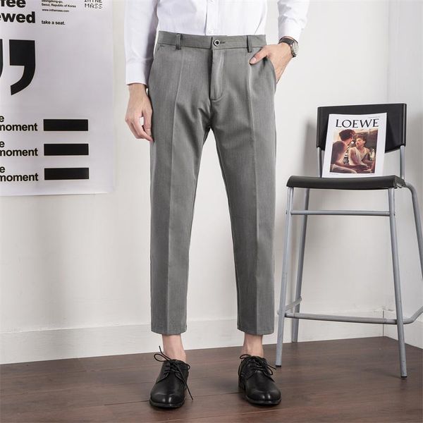 men's pants korean version of simple solid color casual sports trousers loose and comfortable all-match summer 2021, Black
men's pants korean version of simple solid color casual sports trousers loose and comfortable all-match summer 2021, Black